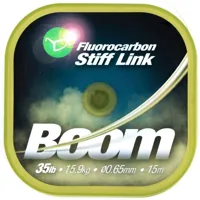 KORDA Fluorocarbon Stiff Link Boom 0.65mm 35lb, 15m