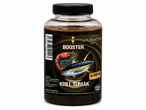 LF BAITS Booster Tuniak Krill 250ml