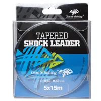 GIANTS FISHING Šokový vlasec Tapered Shock Leader-5x15m|0.30 - 0.50mm