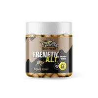 CARP ONLY Dipované boilies Frenetic ALT Squid a Pečeň 20mm, 250ml