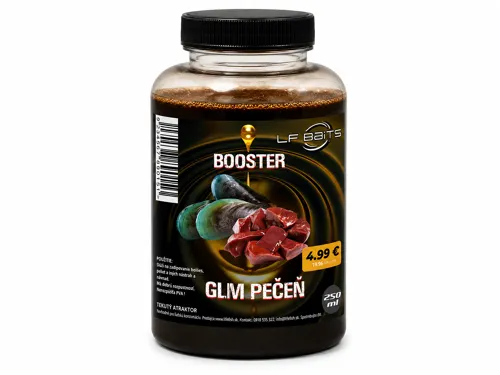 LF BAITS Booster GLM Pečeň 250ml