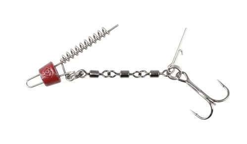 MIKADO Zbrojená montáž Jaws Evo Stinger 25kg, Treble Hook veľ. 1, záťaž 5/10/15g