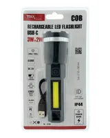 TRIXLINE LED Nabíjacia baterka USB-C 3W s powerbankou 1200mAh