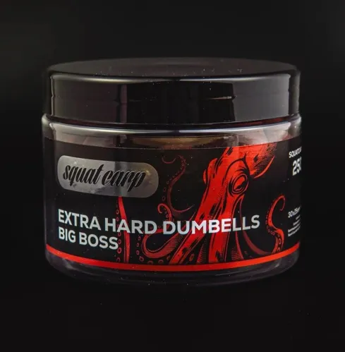 SQUAT CARP Extra Hard Dumbells Big Boss 30x25mm, 250g