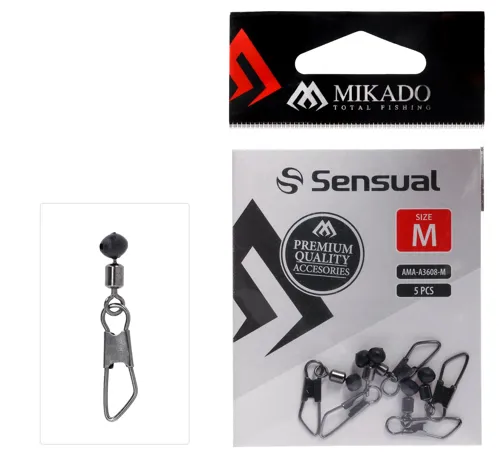 MIKADO Závesný systém s karabínou 5ks, veľ.M