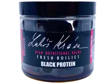 LK BAITS Fresh Boilies Black Protein 18mm, 200ml
