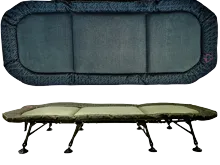 LK BAITS Lehátko Camo Bedchhair 8 leg XL (220x100cm)