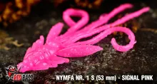 REDBASS Nymfa S 53mm Signal Pink UV Color, 1ks