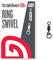 TRAKKER Obratlík s krúžkom Ring Swivel veľ. 8, 10ks