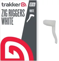 TRAKKER Rovnátka Zig Riggers Biele, 10ks