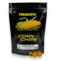 MIKBAITS Boilie Corn Chips Slivka Moruša 20mm, 300g