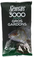 SENSAS Krmivo 3000 Gros Gardons Black, velká plotica, čierné (1kg)