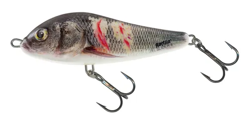 SALMO Wobler RATTLIN' SLIDER Supernatural Wounded Dace 8cm (potápavý)