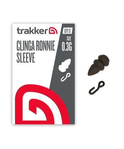 TRAKKER Prevleky Clinga Ronnie Sleeve 0.3g, 8ks