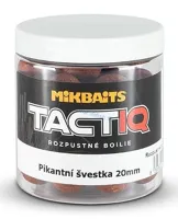 Mikbaits Tactiq rozpustné boilies Pikantní Švestka 20mm, 250ml