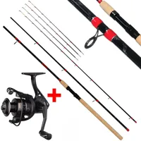 GIANTS FISHING Prút Fluent MK2 Feeder 90g, 3.3m + Navijak Deluxe FD 4000