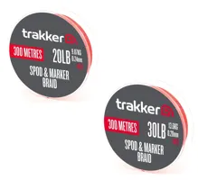 TRAKKER Šnúra Spod &amp; Marker Braid Red (300m)