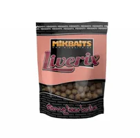 MIKBAITS Liverix boilie Mazaná škeble 20mm, 1kg