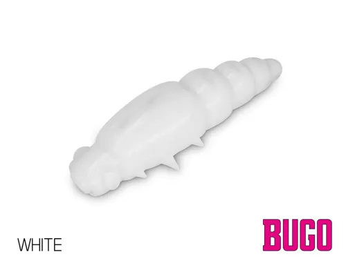 DELPHIN Umelá larva Bugo Cheese 4cm, White, 15 ks
