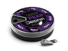 DELPHIN Leads hruška s bužírkou sada 1.0-4.0g, 150g