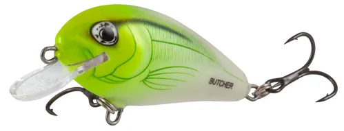 SALMO Wobler Butcher Sinking White Flash Yellow 5cm, 7g (potápavý)