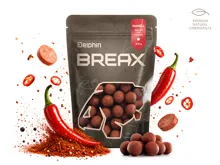 DELPHIN Boilies BreaX HotHell Robin Red Chilli Fr.Klobása, 300g
