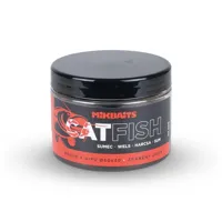 MIKBAITS Catfish boilies v dipe Zranený úhor 50x30mm, 500ml
