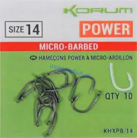 KORUM Háčik Xpert Power Micro Barbed Hooks