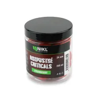 NIKL Rozpustné Criticals boilie Strawberry 14mm, 250ml