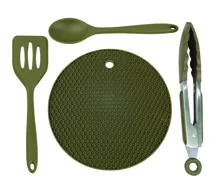 TRAKKER Silikónový, kuchynský príbor Armolife Silicone Utensil Set