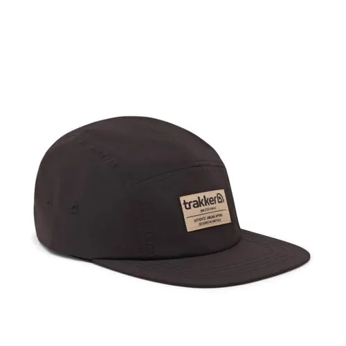 TRAKKER Šiltovka 5 Panel Black Cap