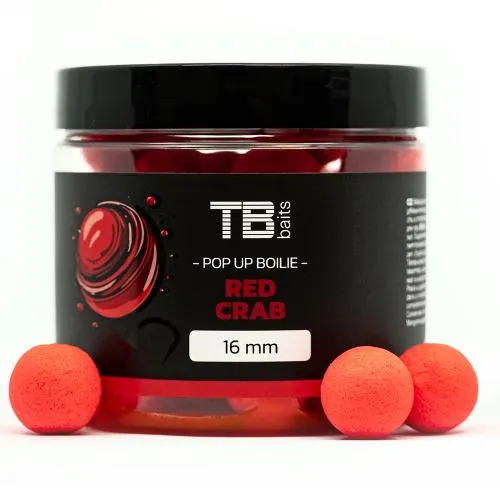 TB BAITS Pop-Up Red Crab + NHDC (65g)