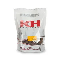 MIKBAITS Boilie Krvavý Huňáček Slivka Oliheň 20mm, 1kg