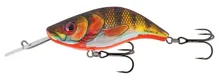 SALMO Wobler Sparky Shad Floating Yellow Holographic Shad 4cm (plávajúci)