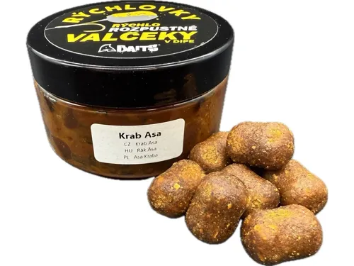 A BAITS Rýchlovky Valčeky Krab Asa 15x20mm, 100g