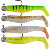MIKADO Nástraha Fishunter Ready Rigged 8cm Mix, 4ks