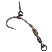 GIANTS FISHING Kaprový nádväzec Ronnie Rig with Peg (2ks)