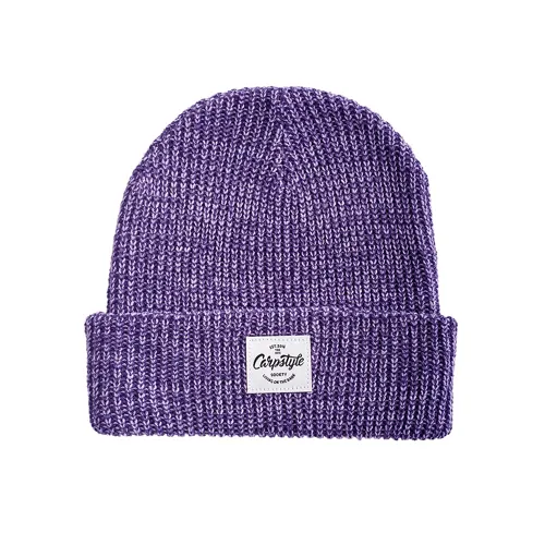 CARPSTYLE Zimná Čiapka Purple Beanie