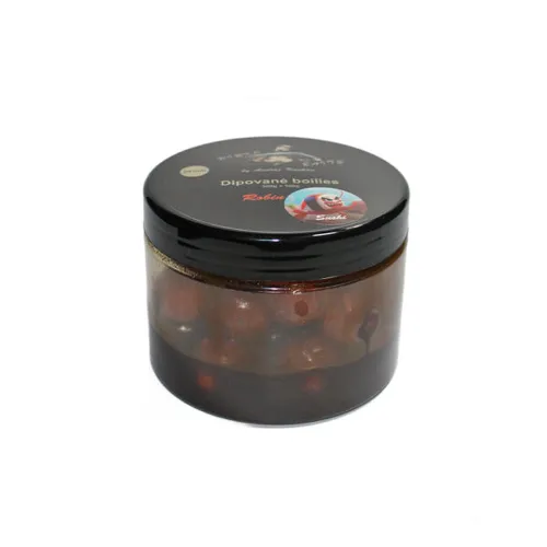PIRKO BAITS Boilie v dipe Robin Red Sushi, 400g