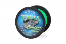 CARP’R’US Kmeňová šnúra Total Contact Sinking Green 0,25mm, 300m