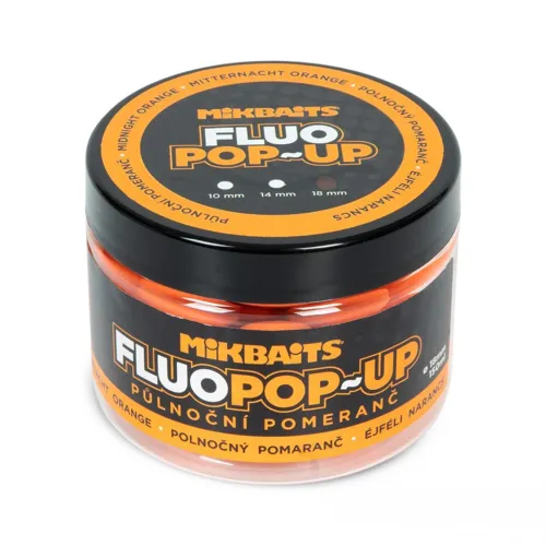 MIKBAITS Fluo Pop-up Polnočný Pomaranč