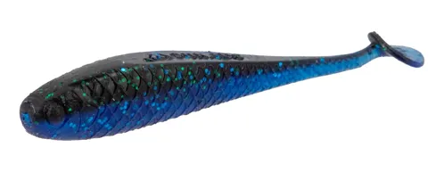 MIKADO Nástraha M-Craft Baby Shad Blue Black 50mm, 8ks