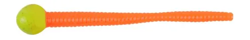 BERKLEY  Twister Mice Tail (myší chvostík) 8 cm Chartreuse Fluo Orange 13ks