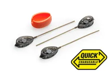 MIVARDI Method Feeder set QMR Flat L long (30g+40g+50g+formička)