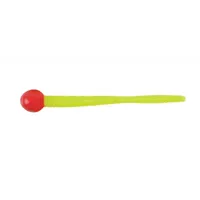 BERKLEY  Twister Mice Tail (myší chvostík) 8 cm Fluo Red Chartreuse 13ks (1)