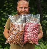 LF BAITS Kŕmne boilie Mad Crab 5kg (7)