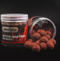 SQUAT CARP Active Wafters Big Boss neutrálne vyvážené boilies 150g (rozpustné)