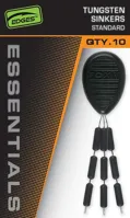 FOX Zarážky Edges Essentials Tungsten, 10ks