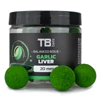 TB BAITS Vyvážené Boilie Balanced + Atraktor Garlic Liver 100g