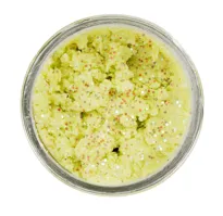 BERKLEY Cesto na pstruhy PowerBait® Trout Bait Natural Glitter Garlic 50g Light Yellow